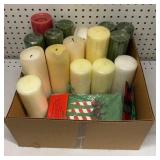 New & Used Pillar Candles