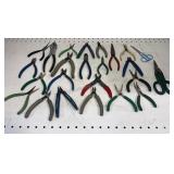 Assortment of Small Pliers & Cutters