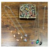 Jewelry box & Fashion Necklaces