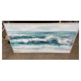 Production painting on canvas 25x49