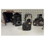 Group of Vintage Cameras