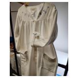 NWT Sears 80s Button up soft Nightgown Size L