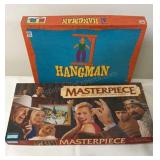 Hangman & Masterpiece Board Games