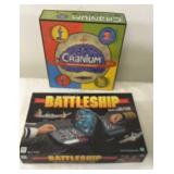 Battle ship & Cranium Board Games