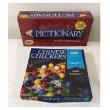 Chinese Checkers & Pictionary Games