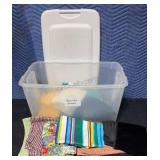 Tote of Various Size Ladies Pants & Skirts 7 and