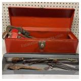 Toolbox W/ Pipe, Channel & Adjustable Wrenches