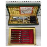 Flint Carving Set & Regent Sheffield Steak Knives