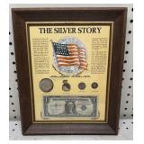 Framed Silver Story Coin Set