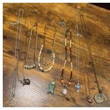 Group of Fashion Necklaces