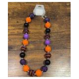 Halloween Beaded Necklace New