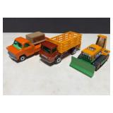 Matchbox transit Truck, Cattle Truck & Big Bull