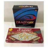 Scrabble & Imaginiff Board Games