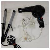 Conair Blow Dryer & Revlon Curler