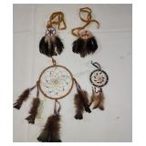 Dream Catchers W/ Seed Bead Work