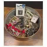 Group of Misc Fashion jewelry, parts, accessories