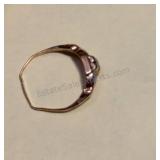 Damaged 10k Gold Ring .9 Grams