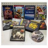 Assortment of DVDs