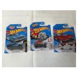 Lot of three Hot Wheels