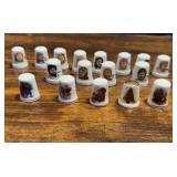 Porcelain Thimble Collection