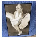 Framed Monroe Poster 24.5x36