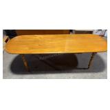 Vintage Solid Wood Coffee Table 22x64x17 inches