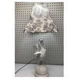 Metal Rooster Table Lamp 30 inches tall