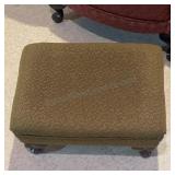 Small Green Foot Ottoman