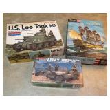 Model Kits Opened  Un Built