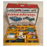 Case W/ Various Matchbox & Other Cars