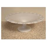Milk Glass Fruit Bowl