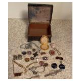 Pins, Buttons, Cuff Links & Lockets