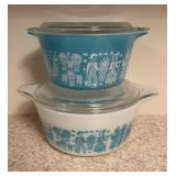 Pyrex Covered Casserole Dishes Amish Butterprint