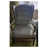Vintage Ethan Allen Chair w/ Removable Cushions