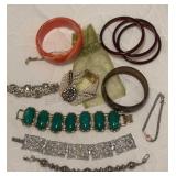 Group of Bangles & Bracelets