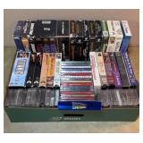 VHS, CDs, Cassettes & Back to the Future DVD Set