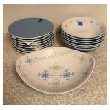 Iroquois Thane Pattern Plates Bowls & Serving