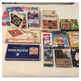 Group of Board Games