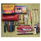 Fountain Pens, Pencils, Crayons, & More