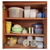 Assortment of Tupperware & Other Plastic Food