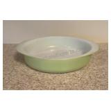 Pyrex 8 inch Lime Green Color Cake Pan