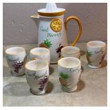 Good Morning Vintage juice set