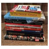 Hard cover History books, LIFE & More