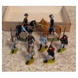 Elastolin Hand painted Miniature  Soldiers