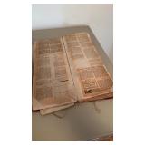 Antique Scrap Book full of Recipes