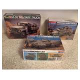 Opened Plastic Model Kits