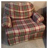 Upholstered Arm Chair as is