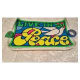 Live in peace Poster 18.5x30