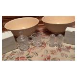 Ceramic Bowls & Crystal Tableware