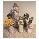 3 Willow Tree & Similar Angel Figurines